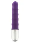 Seven Creations Discretion Ribbed - Wibrator, Fioletowy, 11 cm