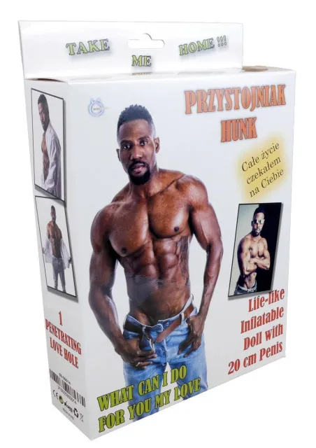 Секс-кукла B - Series LaLa Hunk Male Doll, 165 см (коричневый)