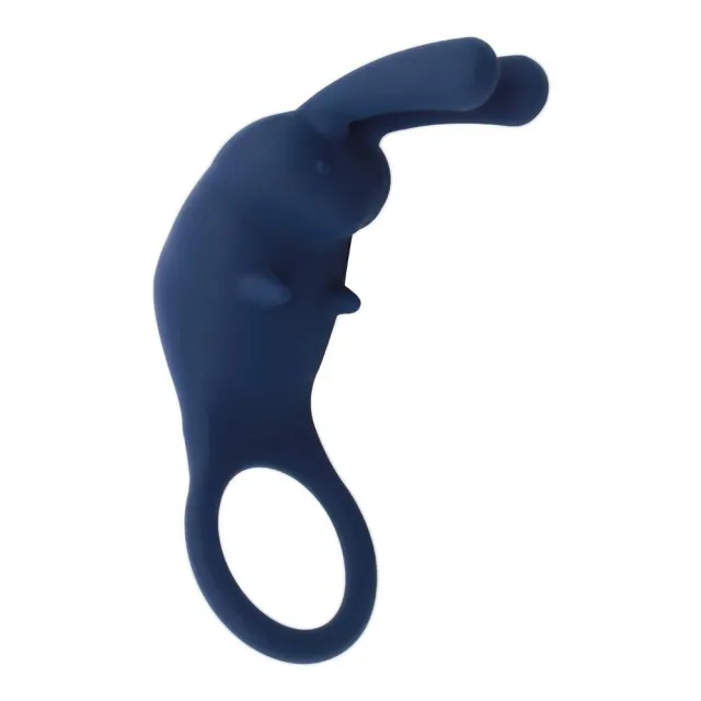 GK Power Bunny Ring - Pierścień erekcyjny, Niebieski, 11.8 cm
