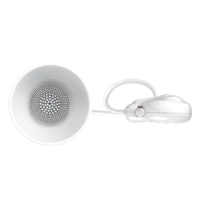 Помпа для груди Pretty Love Breast Vibrating Massager, 7 см (белый)