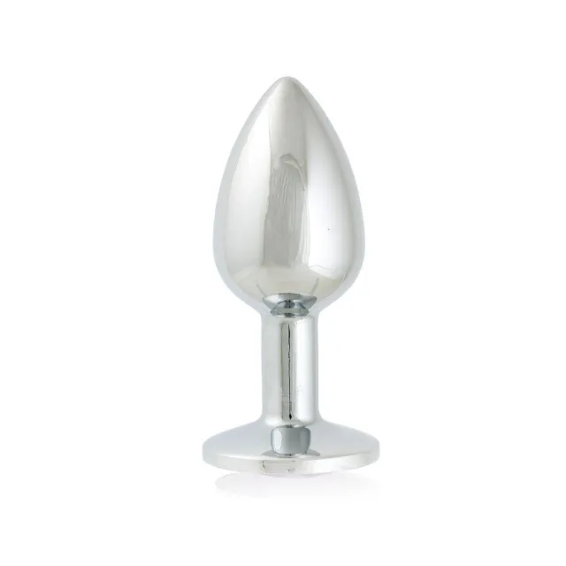 Анальная пробка с кристаллом Simply Pleasure S, 7 см (фиолетовый)