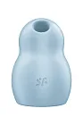 Satisfyer Pro To Go 1 - Bezdotykowy stymulator łechtaczki z wibracjami, Niebieski, 9 cm