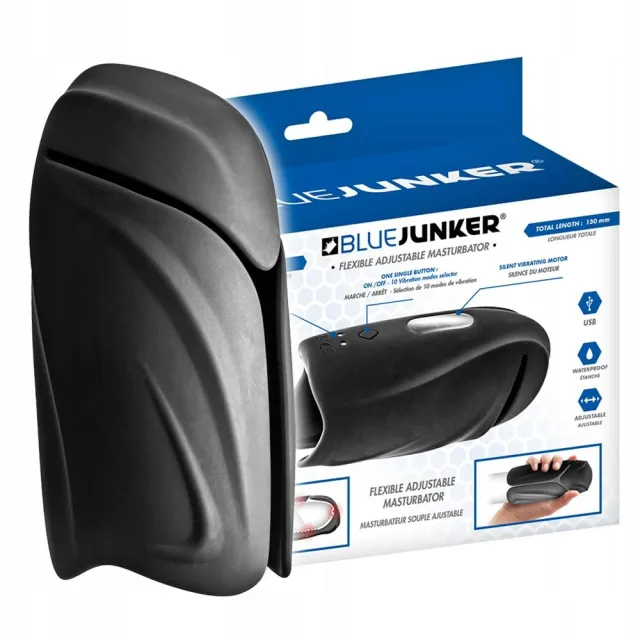 Мастурбатор BlueJunker Flexible Adjustable (черный)