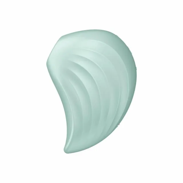 Вакуумный стимулятор клитора с вибрацией Satisfyer Pearl Diver (мятный)