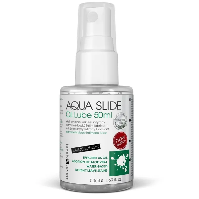 Лубрикант на водной основе Lovely Lovers Aqua Slide Oil Lube, 50 мл