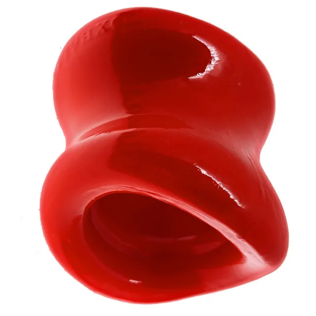 Эрекционное кольцо Oxballs Mega Squeeze Ergofit Ballstretcher, 6 см (красный)