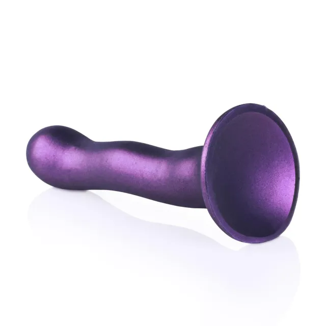 Ouch! Curvy G-Spot Dildo 7'' - Dildo, Fioletowy, 17 cm