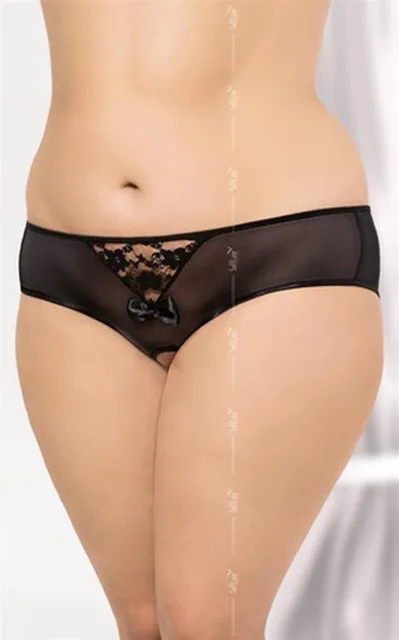 Эротические трусики Softline String 2466, 3XL (черный)