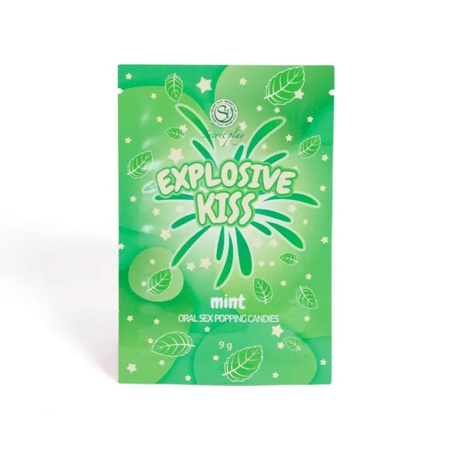 Secret Play Popping Candies - Miętowe cukierki musujące, Zielony, Mięta