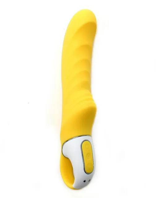 Вибратор Satisfyer Yummy Sunshine, 22.5 см (желтый)