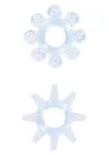 TOYJOY Power Stretchy Rings - Pierścień erekcyjny, Niebieski