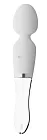 Liaison Glass Vibrator 1 - Dwustronny szklany wibrator, Biały, 21, 5 cm