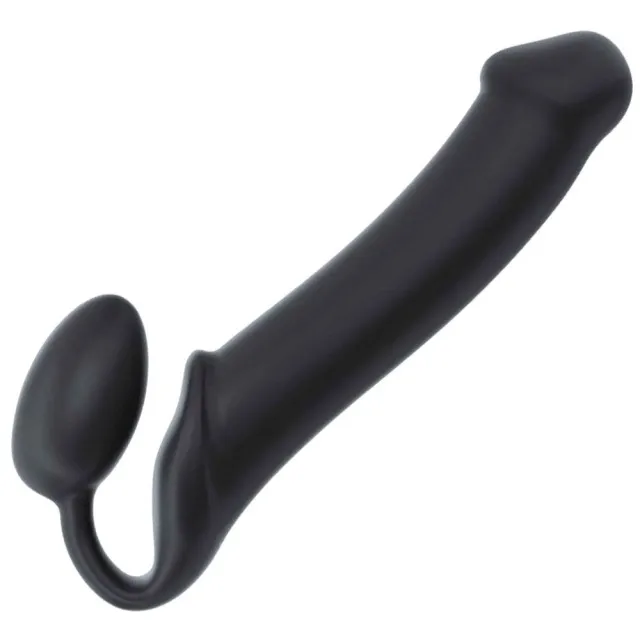 Безремневой страпон Strap-On-Me XL, 25,5 см (черный)