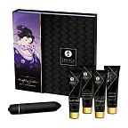 Shunga Naughty Geisha Kit - Zestaw, Czarny, Bezzapachowy