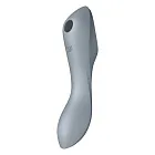 Вакуумный стимулятор клитора с вибрацией Satisfyer Curvy Trinity 3 (серый)