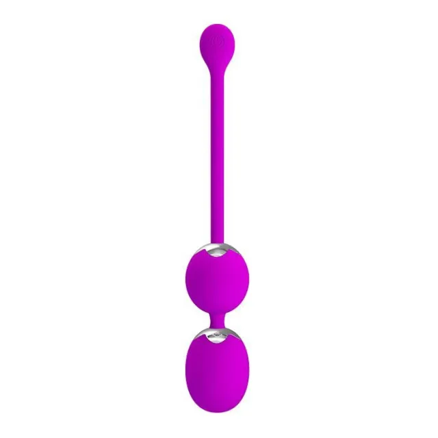 Вагінальні кульки Pretty Love Werner Kegel Ball, 20.5 см (фіолетовий)