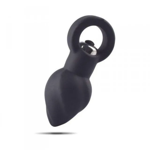 Анальная пробка Toyz4lovers Anale Vibrante Helix, 8 см (черный)