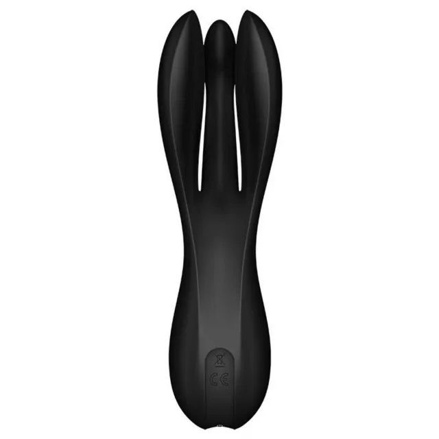 Satisfyer Threesome 2 - Wibrator, Czarny, 14 cm