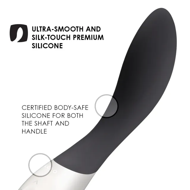 Вибратор Lelo Mona Wave, 19,5 см (черный)