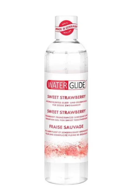 Лубрикант на водной основе Waterglide Strawberry, 300 мл