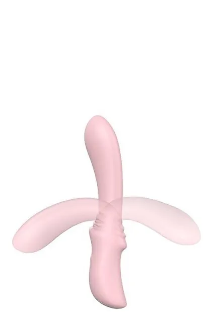 Вібратор для точки G Dream Toys Flexible Sweetheart, 18,5 см (світло-рожевий)