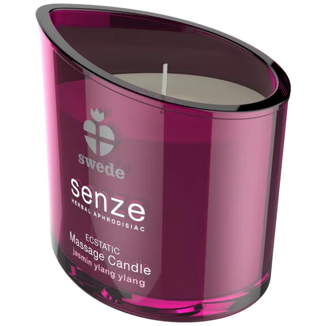 Swede Senze Ecstatic - Świeca do masażu, Jaśmin, 50 ml