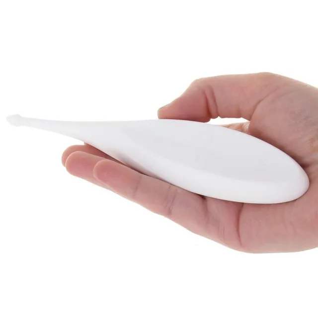 Satisfyer Twirling Fun - Wibrator łechtaczkowy, Biały, 17, 5 cm