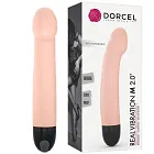 Вибратор для точки G Dorcel Real 2.0, 22 см (телесный)