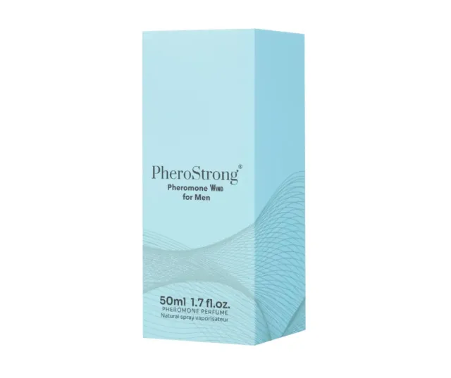Medica PheroStrong Pheromone Wind - Perfumy męskie z feromonami, Bergamotka, 50 ml