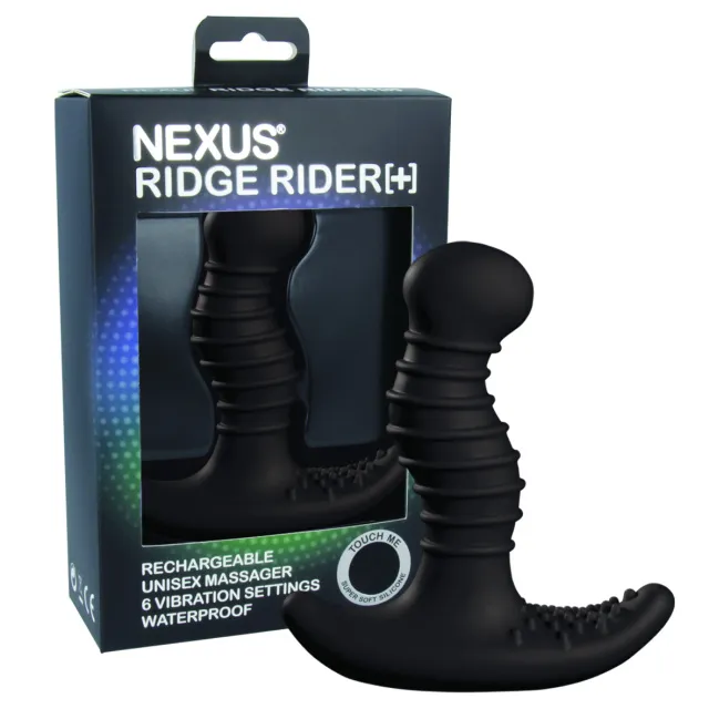 Stymulator prostaty Nexus Ridge Rider+, 12,7 cm (czarny)