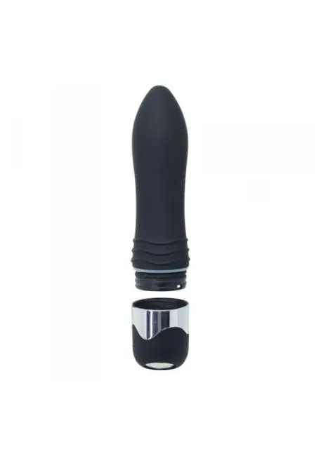 Вибратор Toyz4lovers Exquisite Slim Vibe with Big Diamond, 16 см (черный)