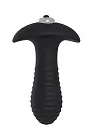 Анальная пробка с вибрацией Dream Toys Spiral Plug, 9 см (черный)