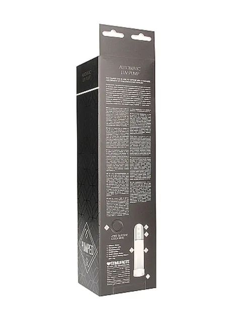 Помпа для пениса Pumped Automatic Luv Pump, 20 см (прозрачный)