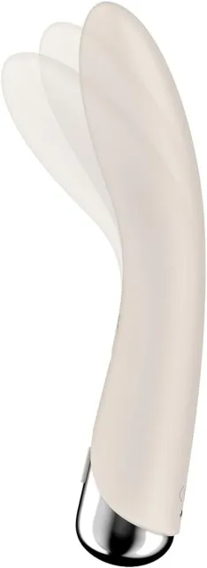 Вибратор Satisfyer Spinning Vibe 1, 17,5 см (белый)