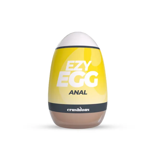 Мастурбатор Crushious Ezy Eggs Anal (телесный)