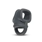 Эрекционное кольцо Boners Liquid Silicone Ball Splitter, 7 см (серый)
