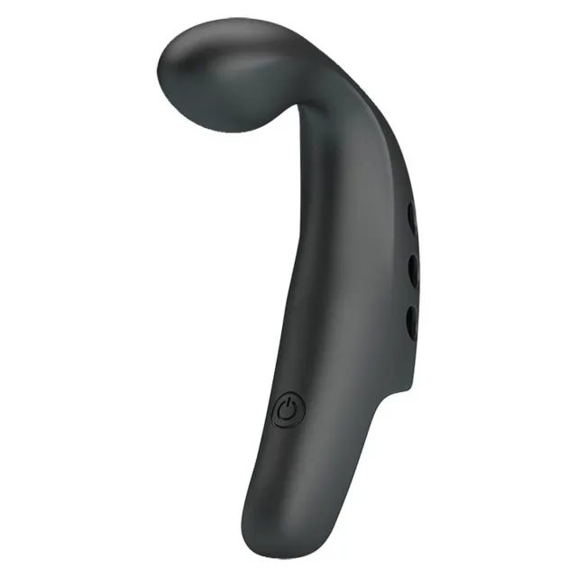 Pretty Love Fingering Vibrator Gorgon - Wibrator na palec, Czarny, 9, 3 cm