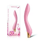 B - Series Joy Flamingo - Wibrator, Jasnoróżowy, 22 cm