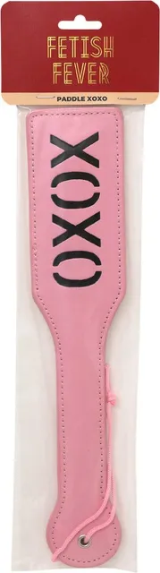 Шлепалка Fetish Fever XOXO, 30.5 см (розовый)