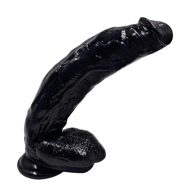 Фаллоимитатор Power Escorts Monster John 11.8", 30 см (черный)