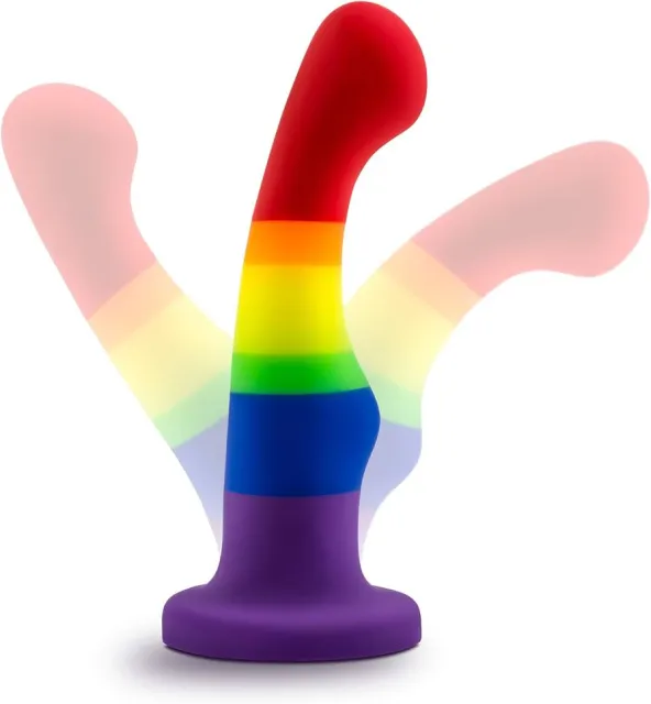 Фаллоимитатор Blush Avant Pride P1, 15.2 см (мульти)