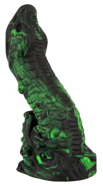 Beasty Cocks Lizard Peak - Dildo, Zielony, 22 cm