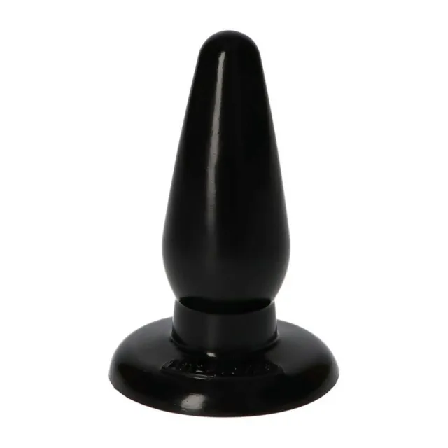 Toyz4lovers Anal Italian Cock 4.5'' - Korek analny, Czarny, 12 cm