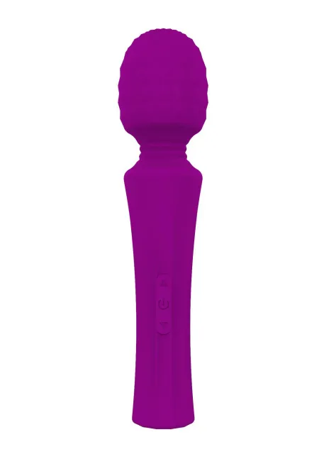 B - Series Magic Rechargeable Power Wand - Masażer, Fioletowy, 20.5 cm