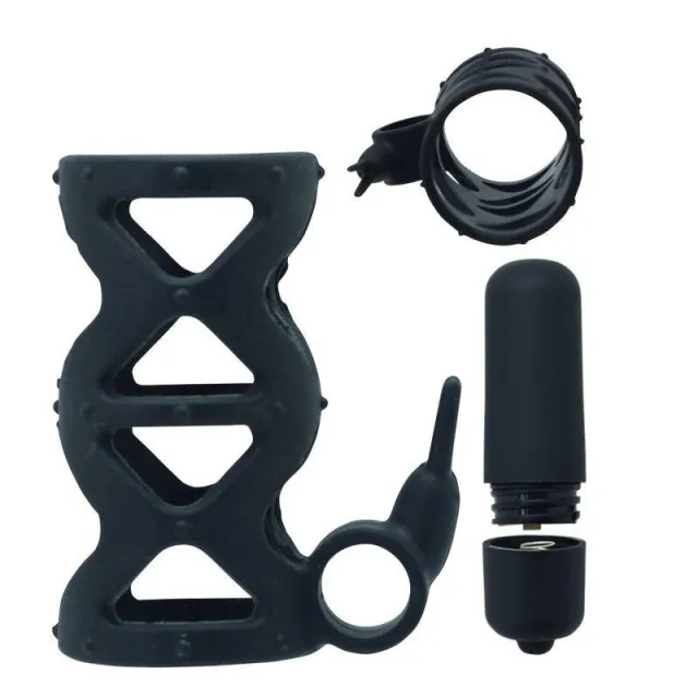 Виброкольцо Toyz4lovers Timeless Slender, 7,5 см (черный)
