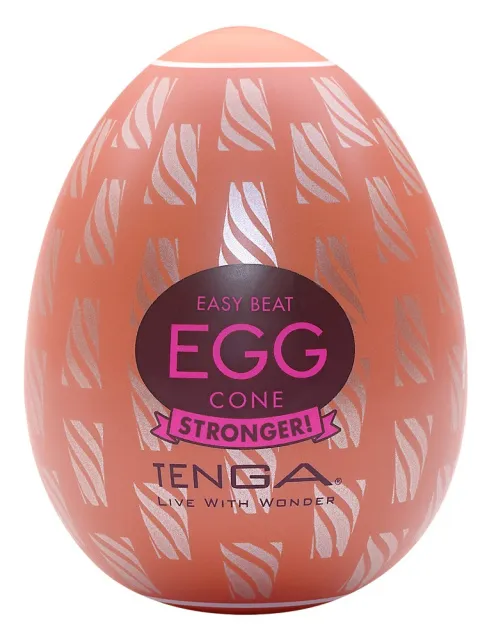 Мастурбатор яйце Tenga Egg Hard Boiled Cone (білий)