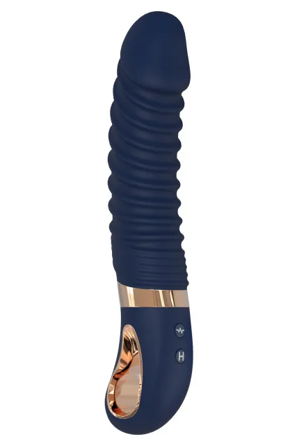 Вибратор Dream Toys Goddess Collection Nereos, 23 см (синий)