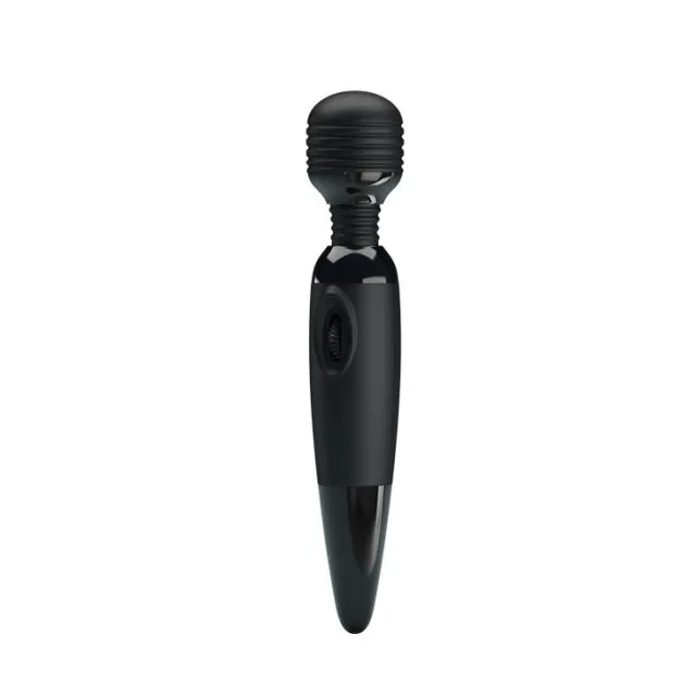 BAILE Power Wand - Wibrator, Czarny, 25 cm