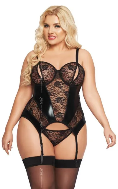 Корсет Softline Jessica, 2XL (черный)