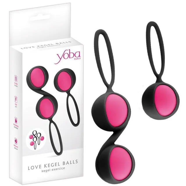 YOBA Love Kegal Balls - Kulki gejszy, Różowy